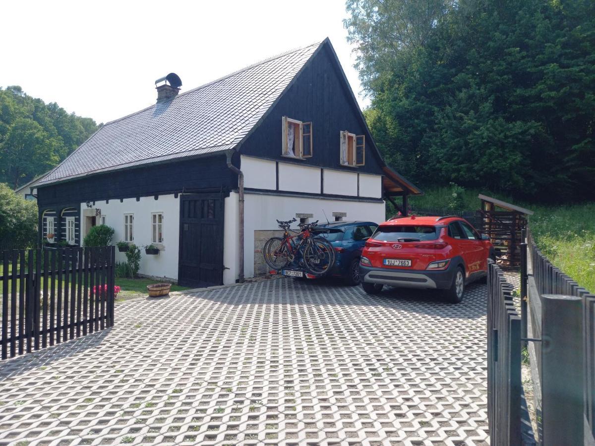 Medova Chaloupka Jetrichovice Ceske Svycarsko Villa Luaran gambar