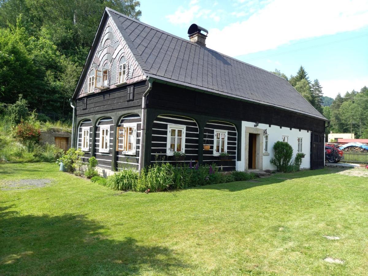 Medova Chaloupka Jetrichovice Ceske Svycarsko Villa Luaran gambar
